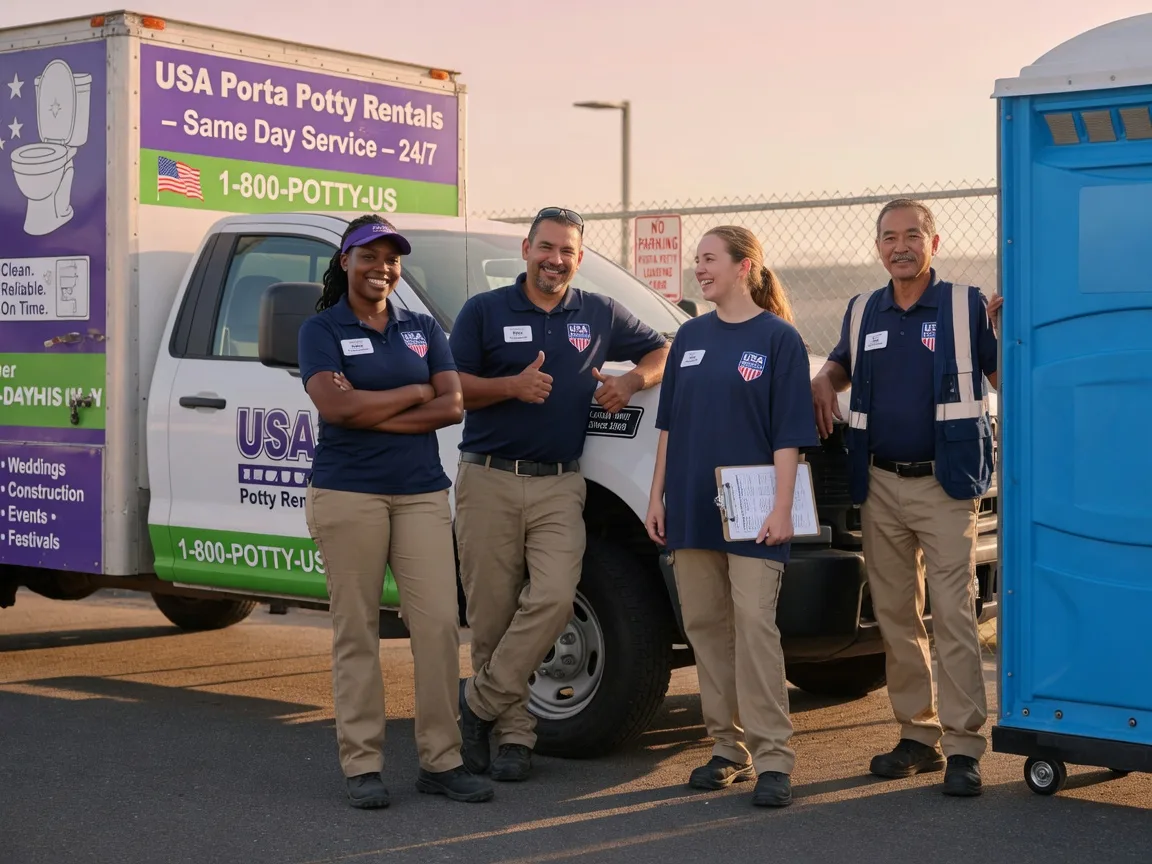 Porta Potty Rental company in Morris, IL