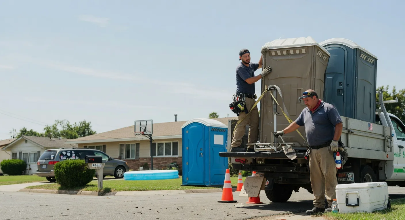 Porta Potty Rental in Morris, IL near me